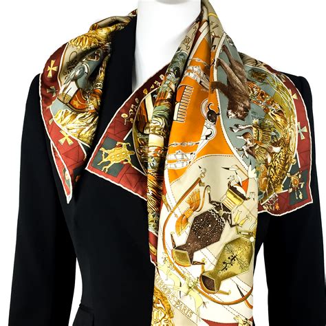 hermes scarf world war 2